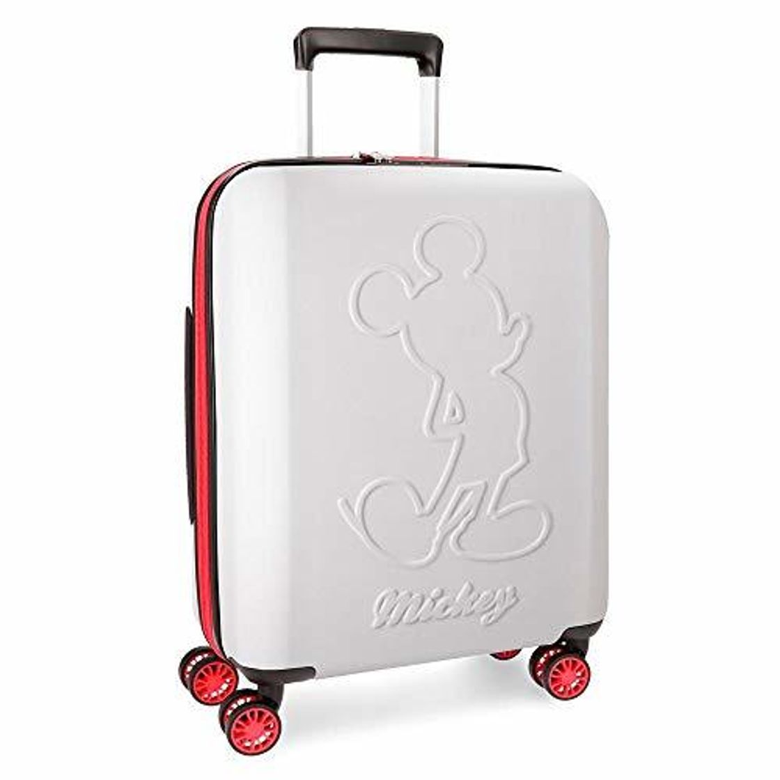 Products Maleta de cabina Mickey Colored rígida 55cm blanca