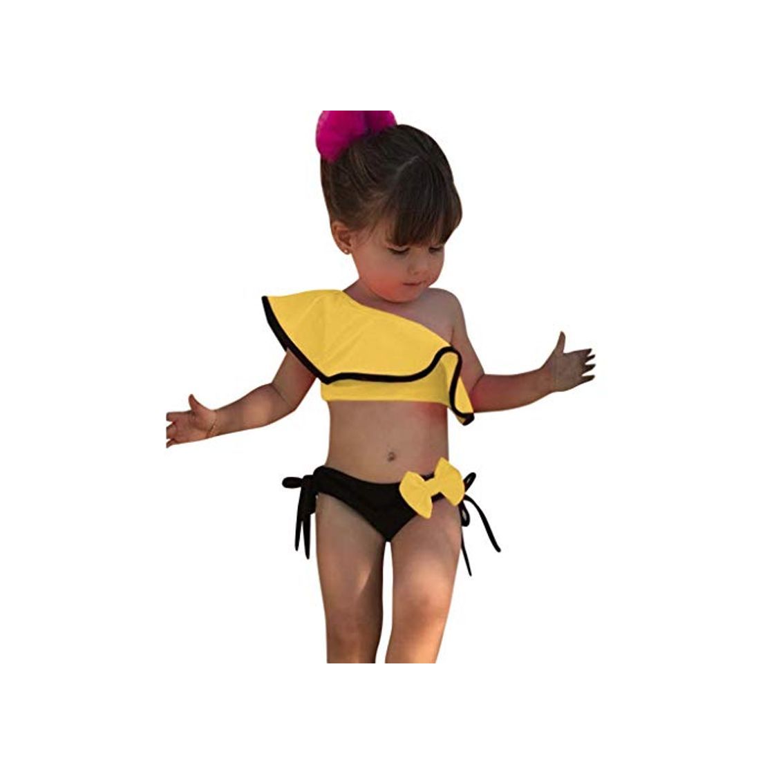 Social VECDY Bañador Bebe Niña, 2 Piezas Traje De Baño Moda Monokini Sin