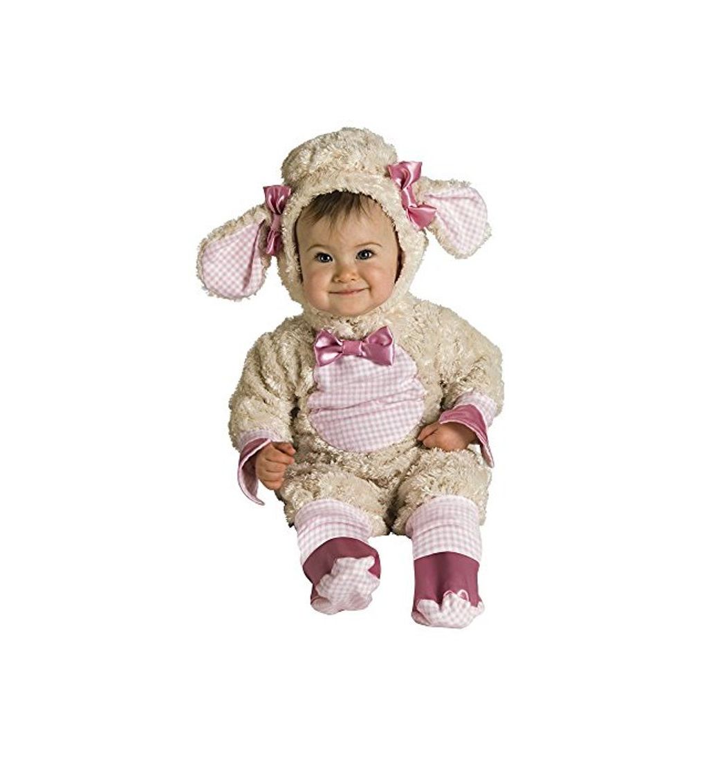 Social Rubies - Disfraz de oveja para niños, talla bebé 1-2 años