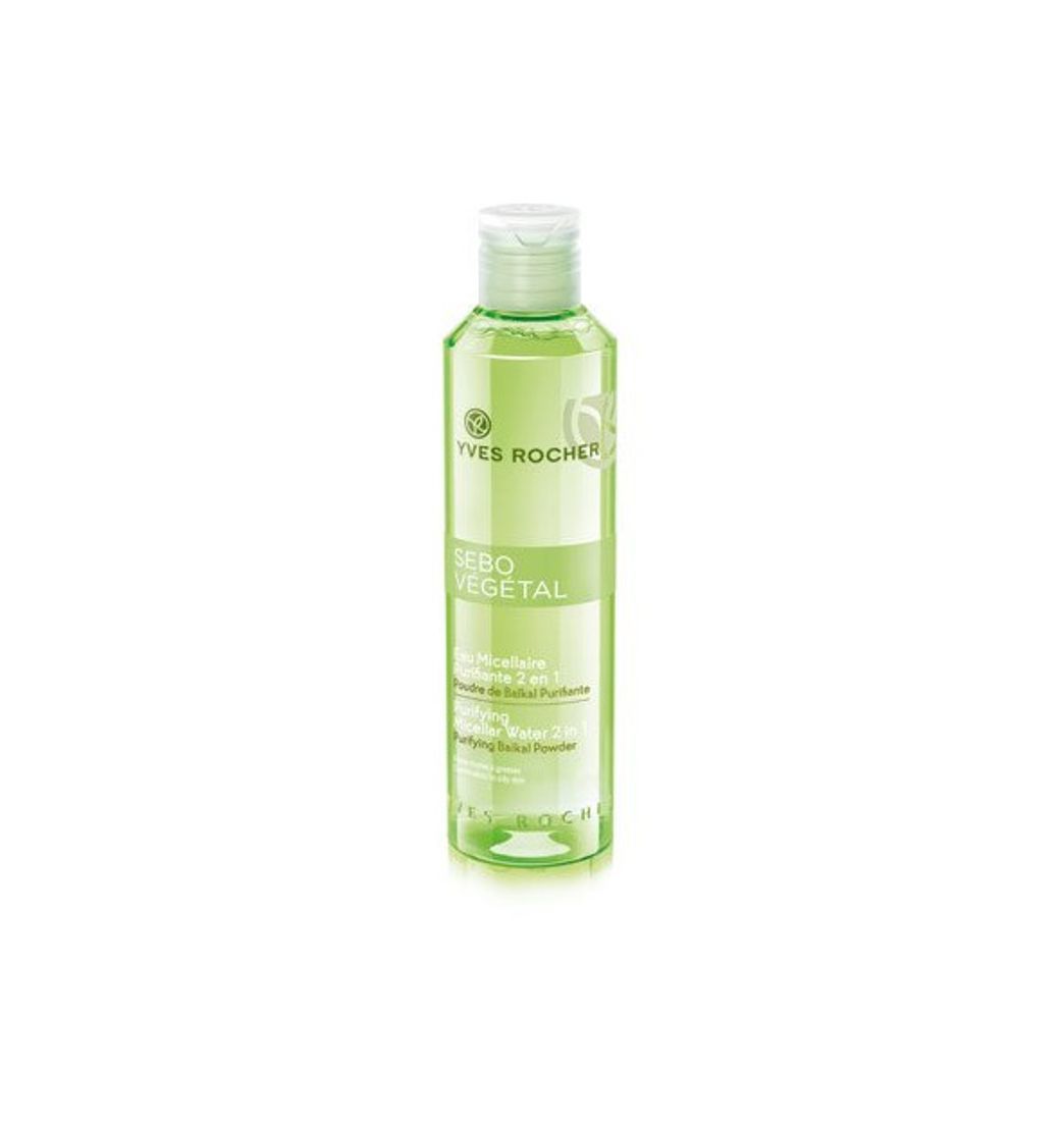 Social Yves Rocher - Sebo végétal Eau micellaire 2 en 1, 50 ml