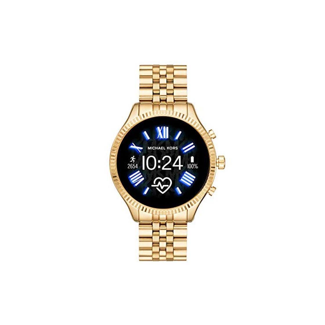 Social Michael Kors Smartwatch Pantalla táctil para Mujer de Connected con Correa en Acero Inoxidable MKT5078
