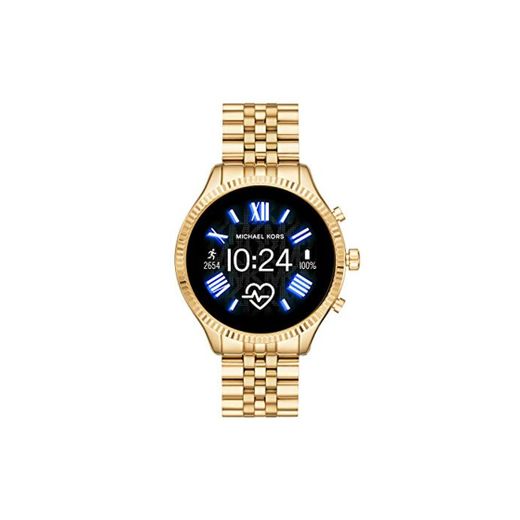 Michael Kors Smartwatch Pantalla táctil para Mujer de Connected con Correa en Acero Inoxidable MKT5078