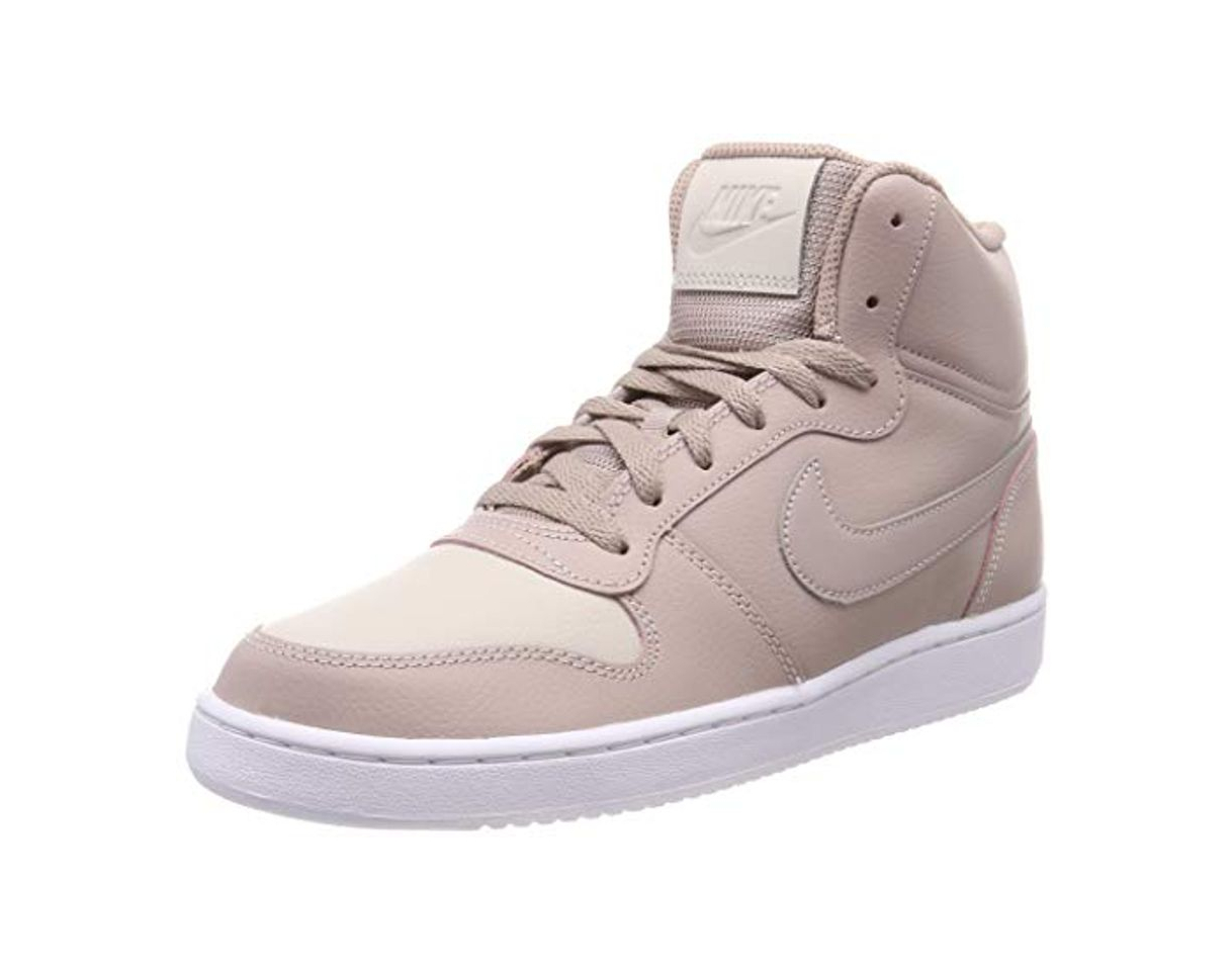 Social Nike Wmns Ebernon Mid, Zapatos de Baloncesto para Mujer, Beige