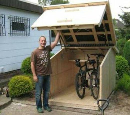 Excelente idea para bicicletas 
