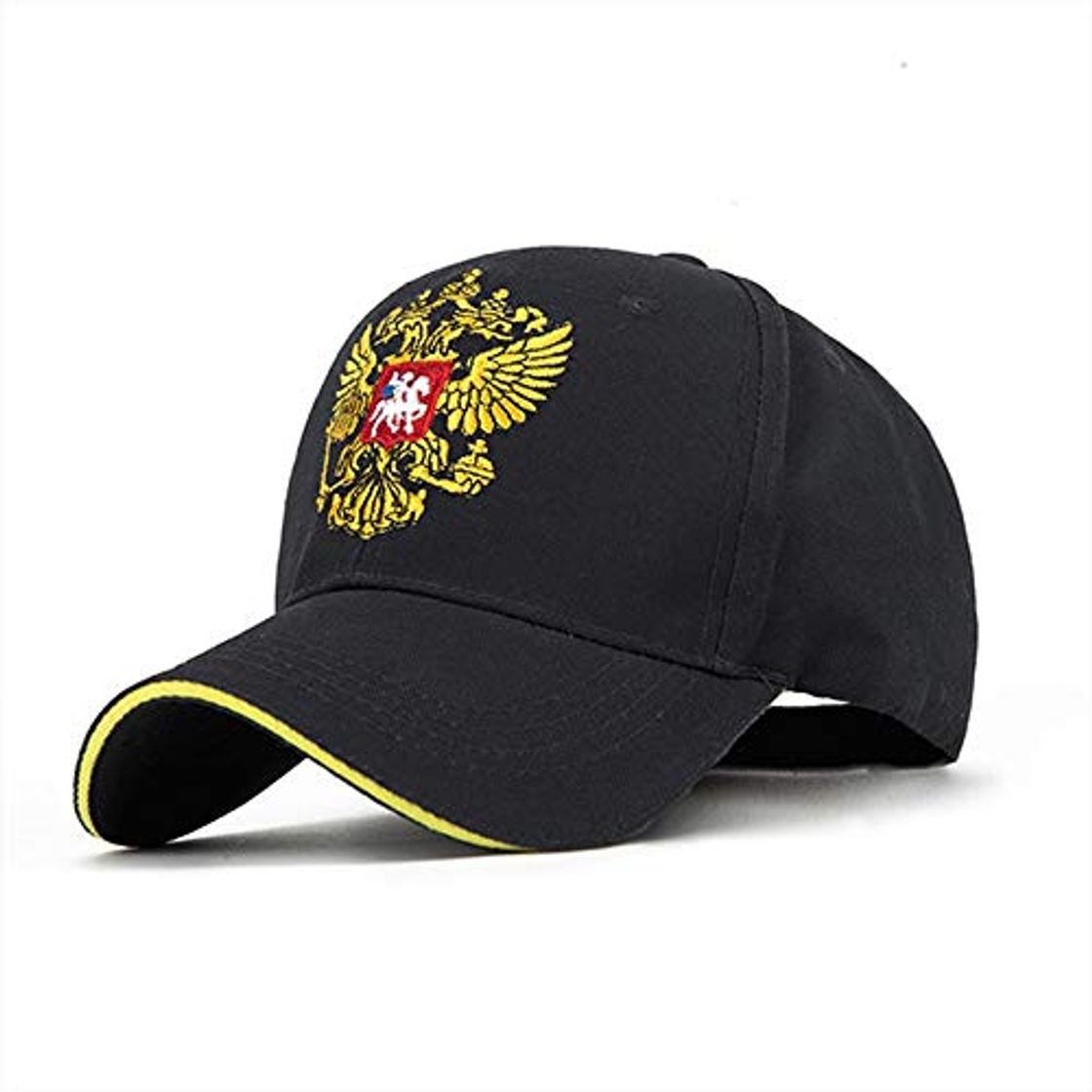 Social THY trade Personalidad Rusia Emblema Nacional Gorra de Polo Bordado Simple Gorra de Béisbol Transpirable Unisex Ajustable Camisa de Algodón Camionero de Papá Noel Sombra de Movimiento Exterior Sombrer
