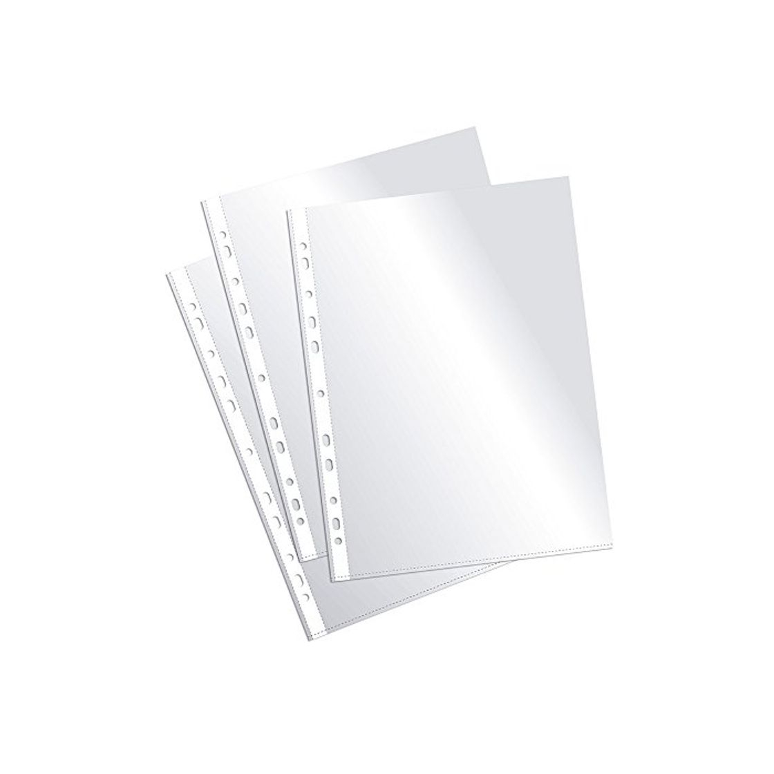 Social Plus Office EH303A-8/FC - Fundas multitaladro folio-cristal