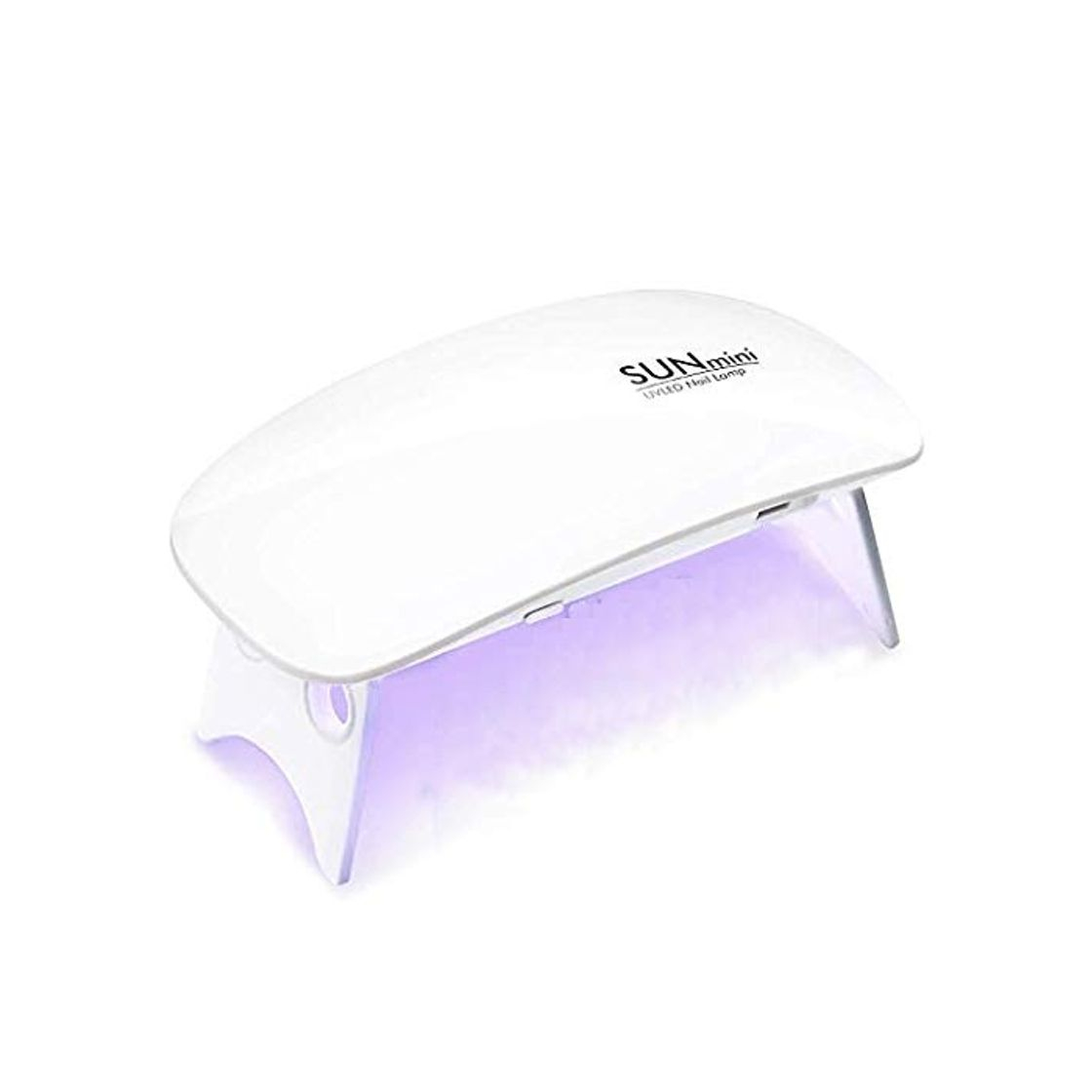 Social Lámpara LED UV Uñas 6W portátil Secador de Uñas para Unas de Gel manicura Shellac Gel Esmalte de Uñas Manicura Pedicure