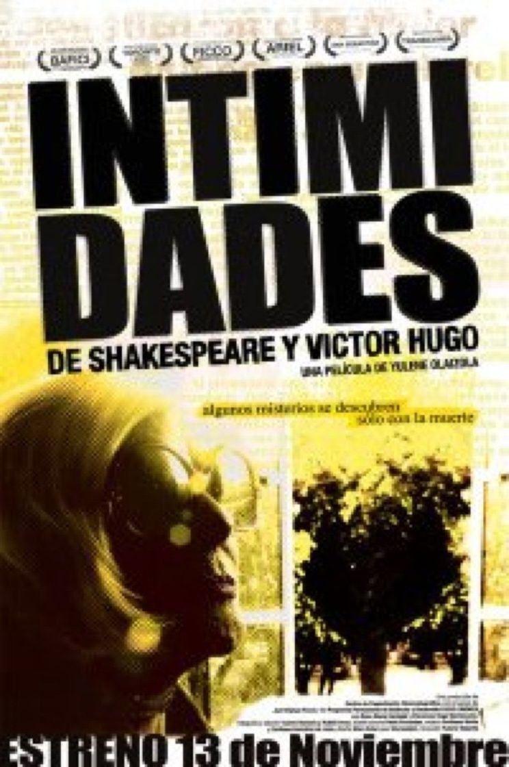 Película Intimidades de Shakespeare y Víctor Hugo