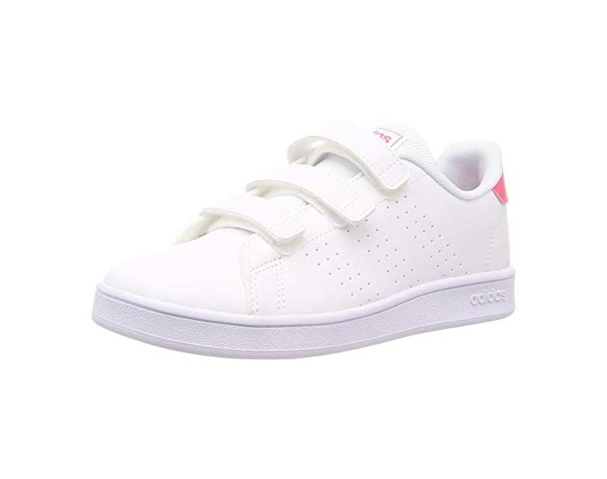 Adidas Advantage C, Zapatillas de Tenis Unisex niño, Blanco