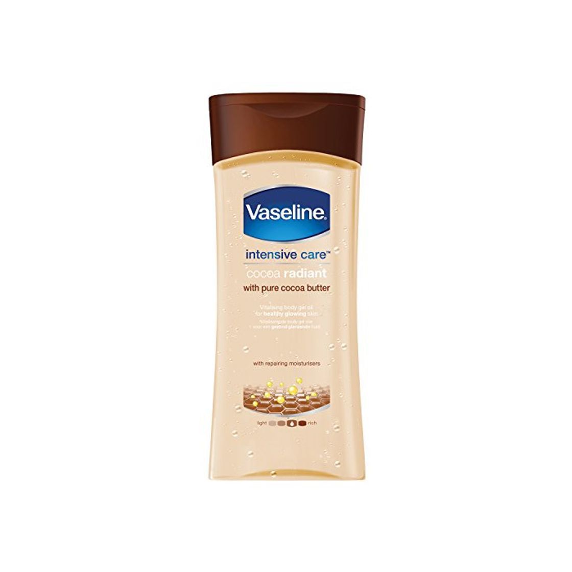 Social Vaseline Essential Moisture Cocoa Radiant with Pure Cocoa Butter