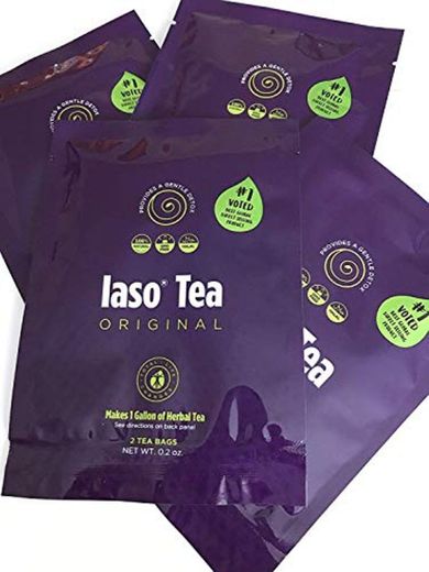 TOTALLIFECHANGES IASO Tea 4 Bolsas TLC DIURETICA Draine pérdida de Peso 100% Plantas