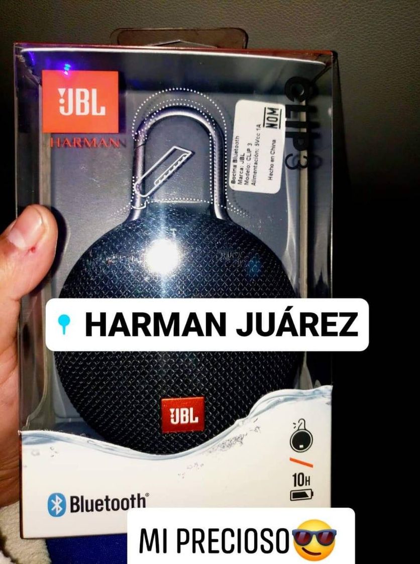 Electrónica JBL Clip 3 Altavoz inalámbrico portátil con Bluetooth - Parlante resistente al