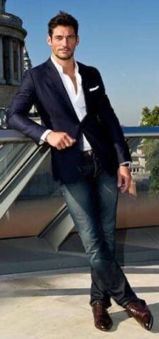 Social Blazer con jeans