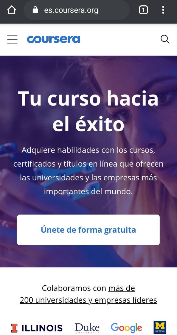 Moda Coursera cursos gratis.