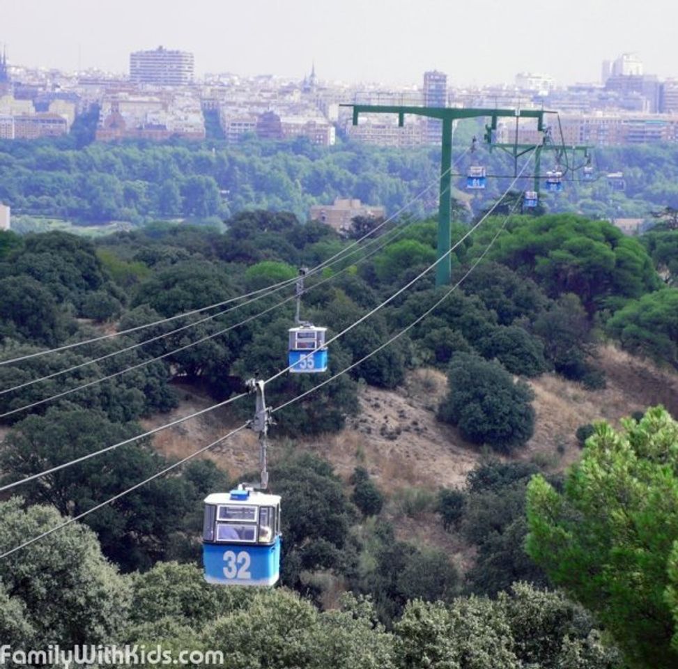 Lugar Teleferico Madrid en Casa de Campo.