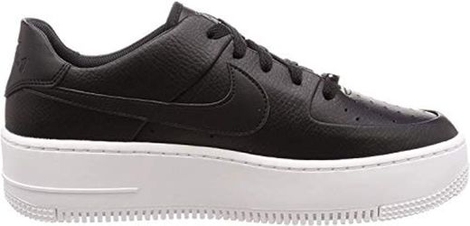 Nike W AF1 Sage Low, Zapatillas para Mujer, Negro