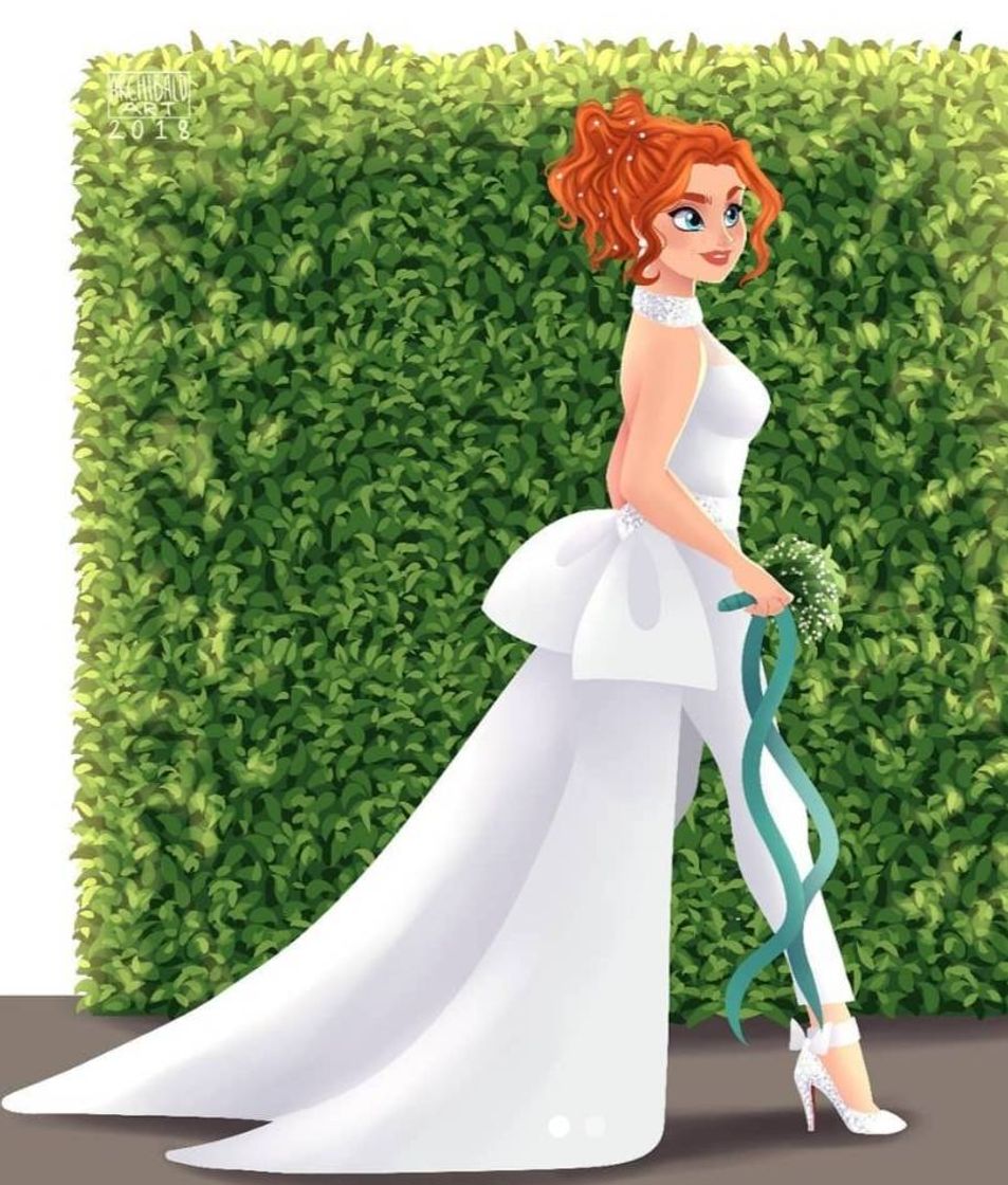 Moda Las princesas de Disney si se casaran en la actualidad 👑