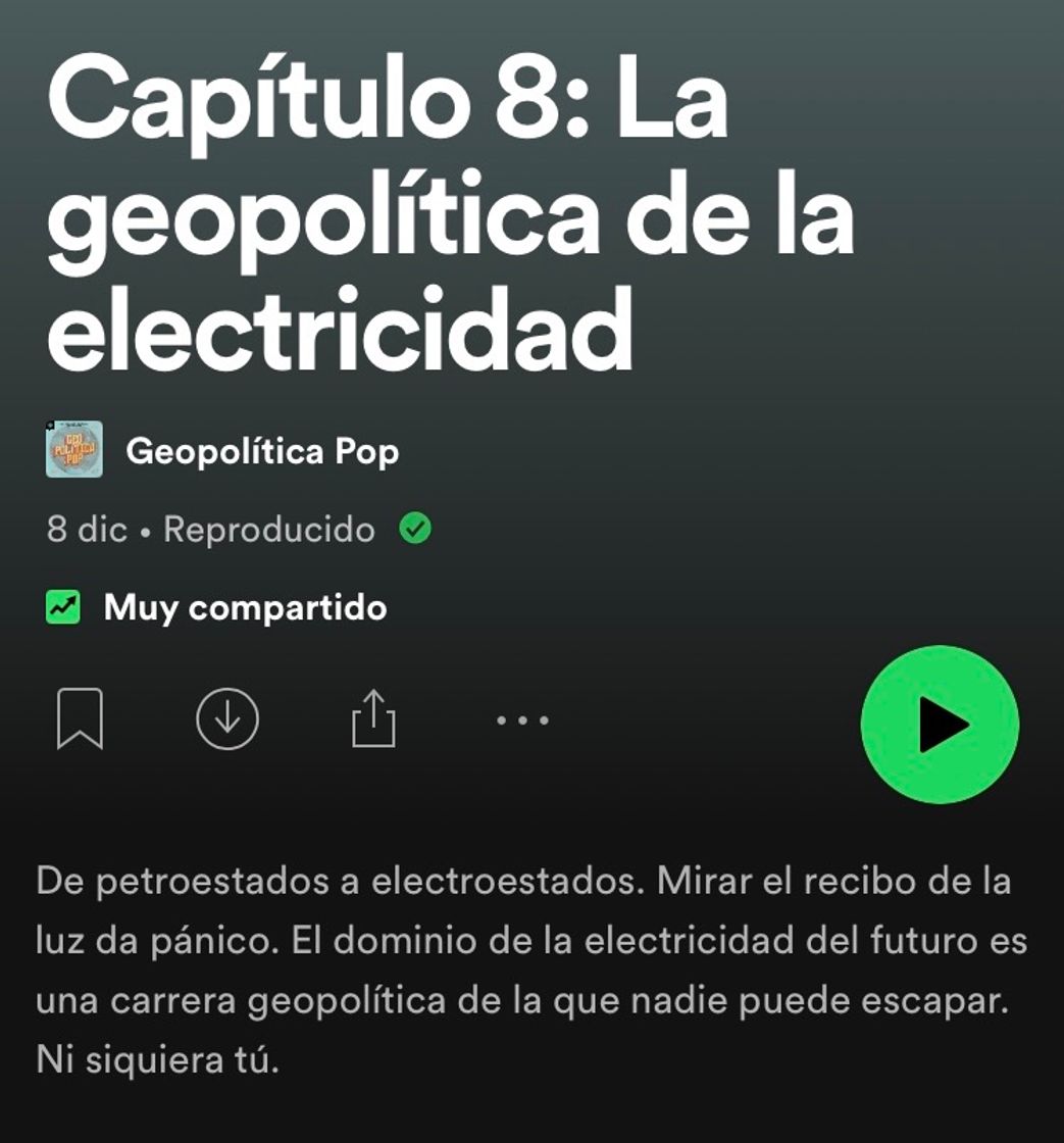 Social La geopolítica de la electricidad 