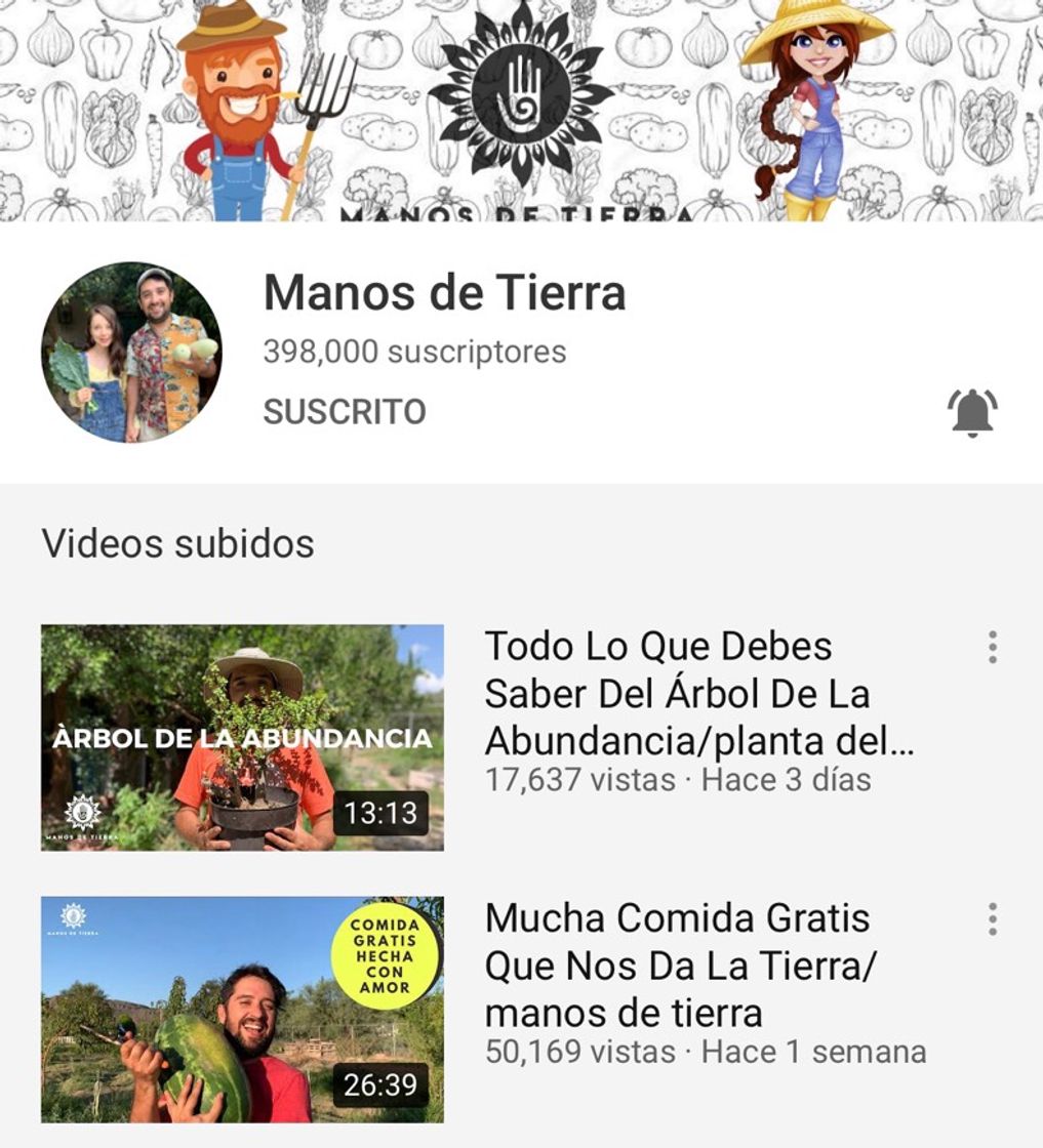 Social Manos de Tierra - YouTube