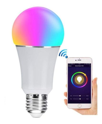 Bombilla Led Inteligente E26 Rgbw Wifi Smart Bulb 7w 600lm