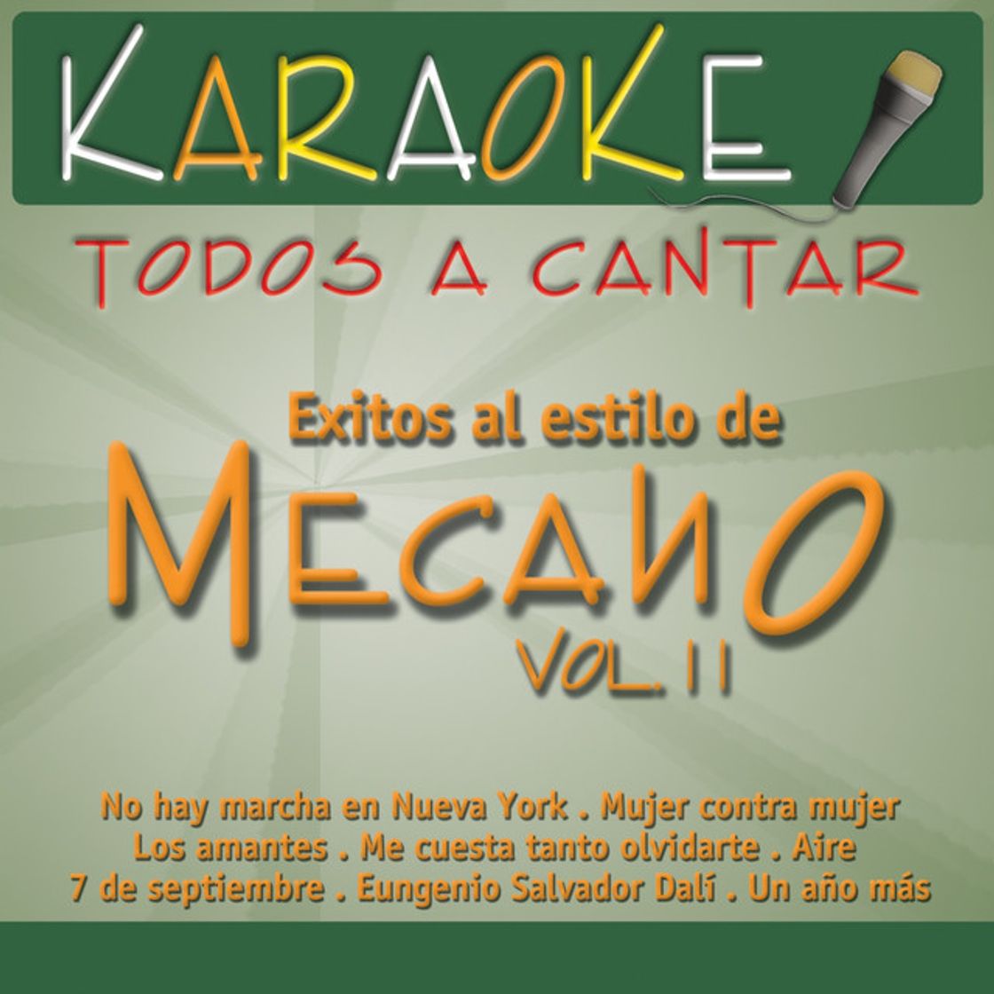 Canción Aire (Karaoke Version) [Originally Performed By Mecano]