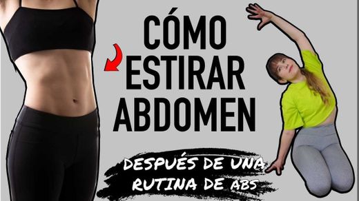 Cómo estirar abdominales | Estirar abs - YouTube