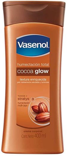 Crema corporal vasenol cocoa glow.