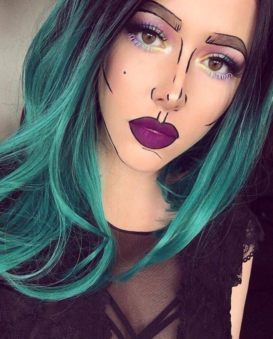 Maquillaje pop art