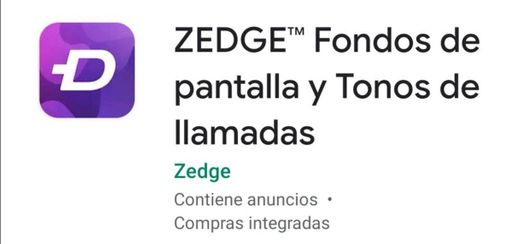 Zedge (Tonos de llamada/notificaciones, fondos de pantalla) 