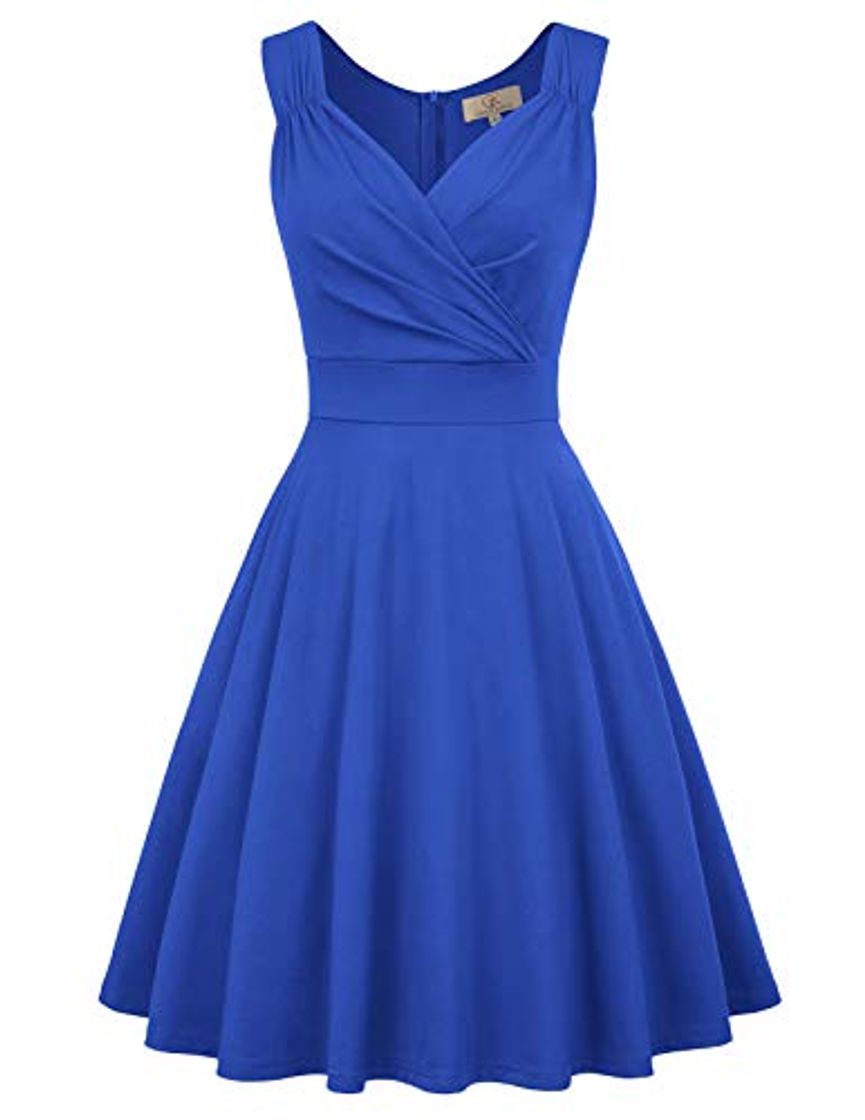 Social GRACE KARIN Mujer Vestido Elegante Años 50 Vestido de Mujeres Rockabilly Clásico