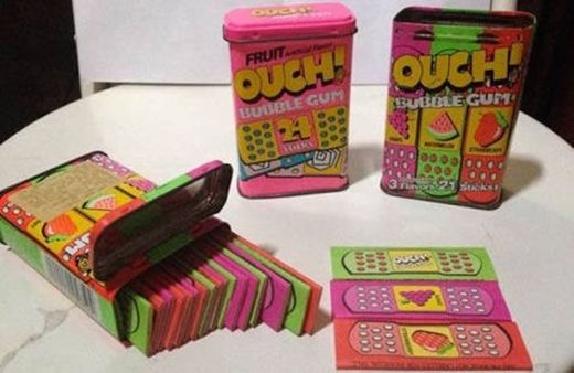 Ouch bubble gum 