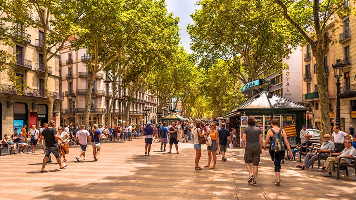 Lugar Ramblas Barcelona