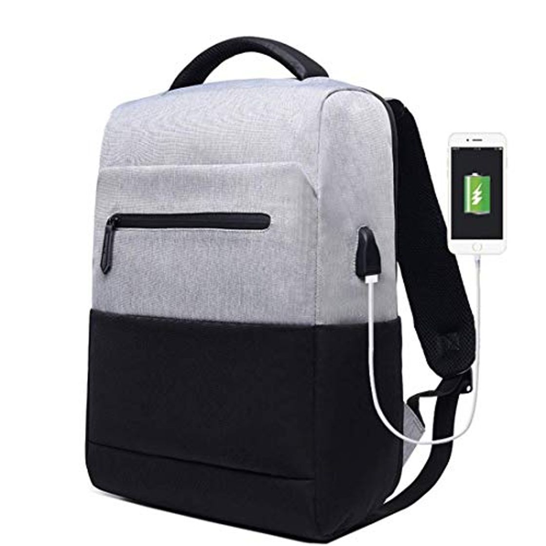 Products Mochila Mochila for computadora portátil de negocios con puerto de carga USB