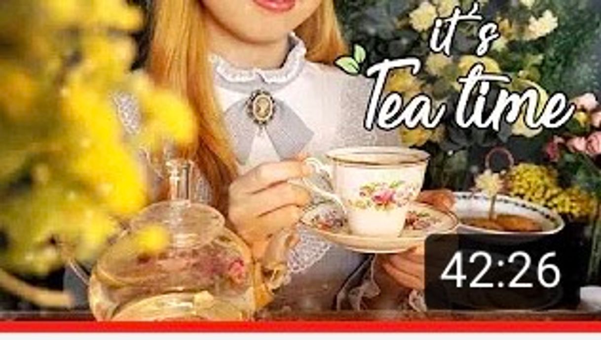 Fashion ASMR (Tea time)