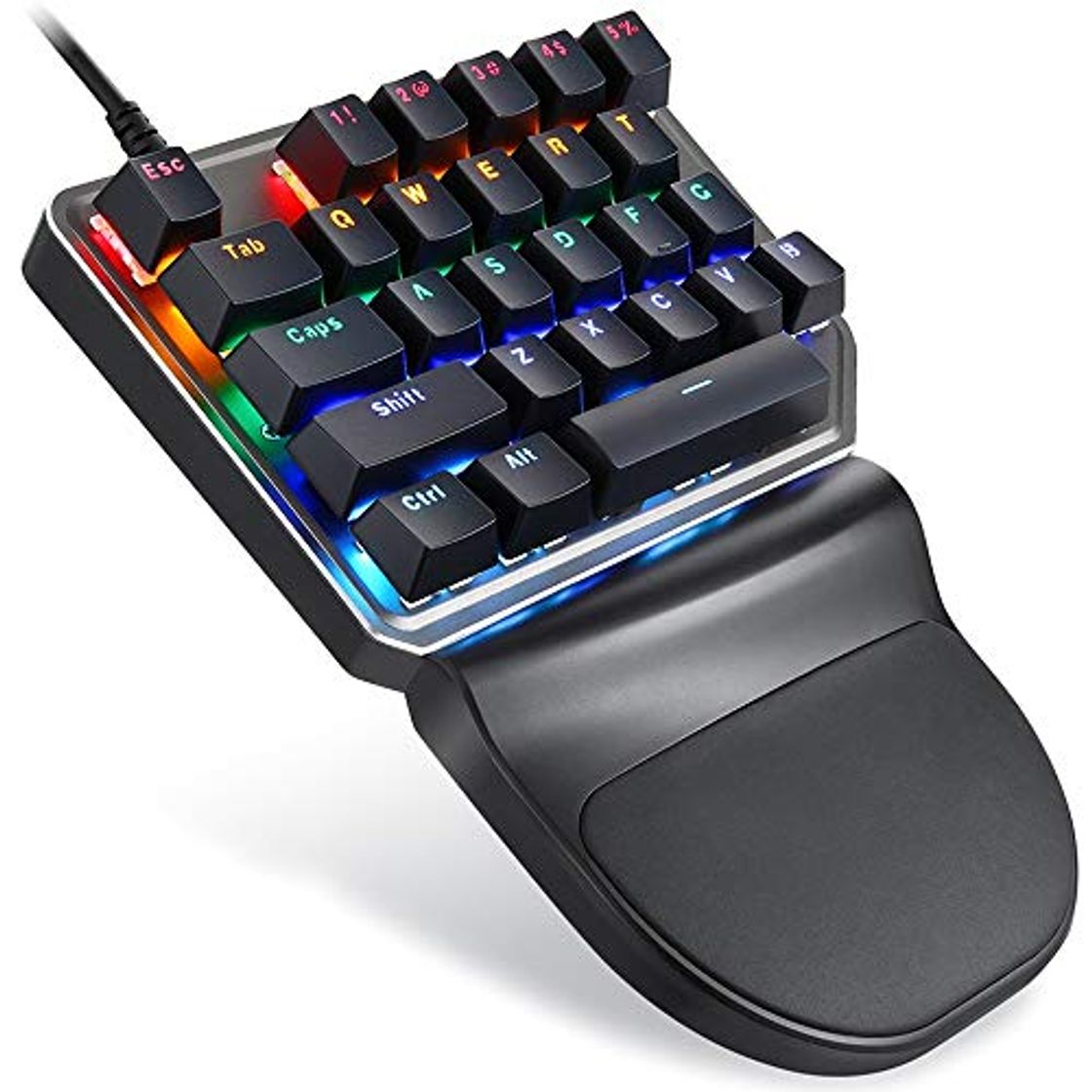 Product Trabajar y Jugar MOTOSPEED K27 USB Teclado Atado con Alambre sin Ayuda