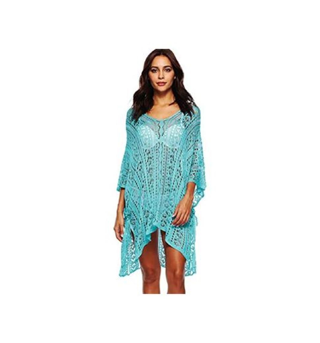 Producto Voqeen Trajes de Baño Cubrir Mujer Vestido Mujer Sexy Verano Crochet Ahuecar