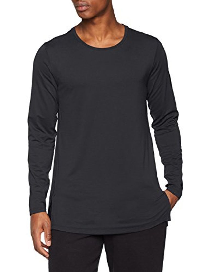 Social NIKE Utility Camisa Cuello Redondo Manga Larga Elastano, Poliéster - Camisas y