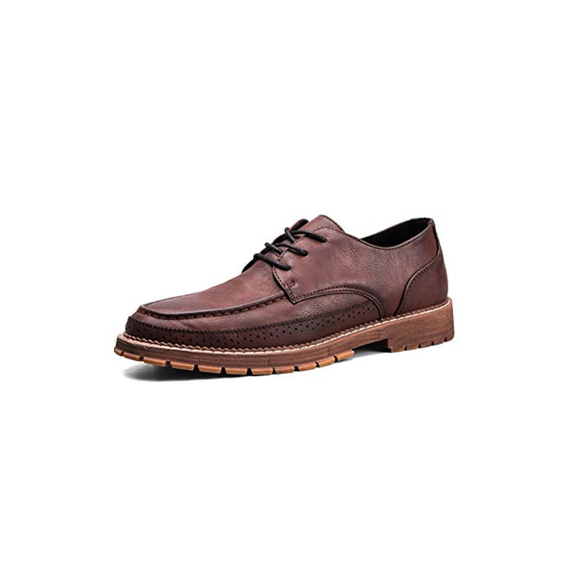 Moda Shose Ocasional for los Hombres Atan for Arriba Oxfords de Microfibra de