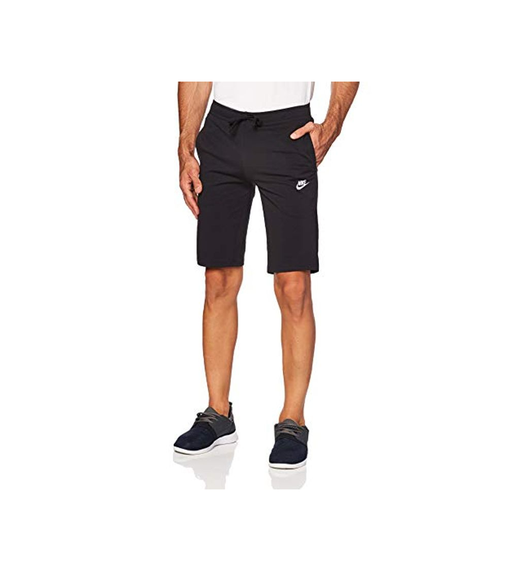 Social NIKE M NSW Short JSY Club Pantalones Cortos de Deporte, Hombre, Negro