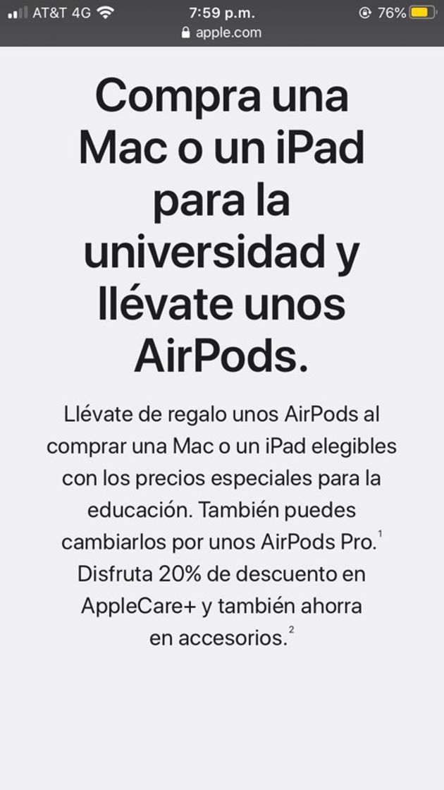 Products APPLE OFERTAS