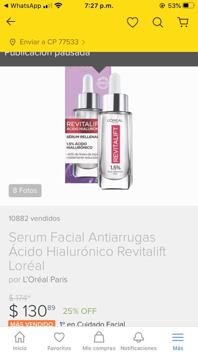 Fashion Crema Hidratante Antiarrugas 35+ Hidra Total5 Loreal 50ml ...