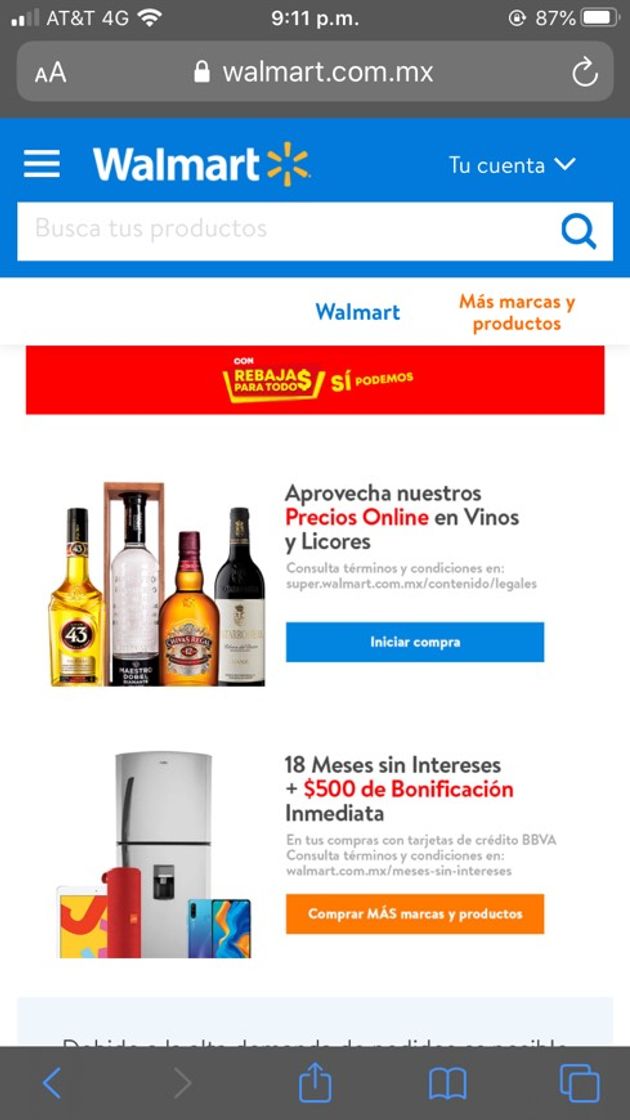 Fashion Tienda online Walmart 100% segura las compras !