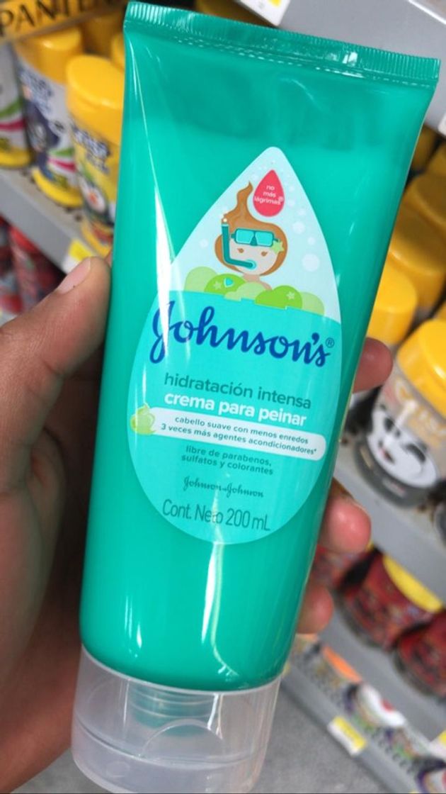 Producto Johnson’s Crema para peinar Hidratación intensa 