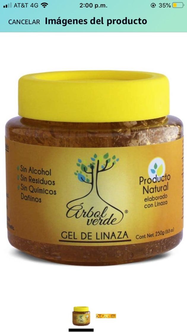 Products GEL FIJADOR DE LINAZA PARA CABELLO CON LINAZA 