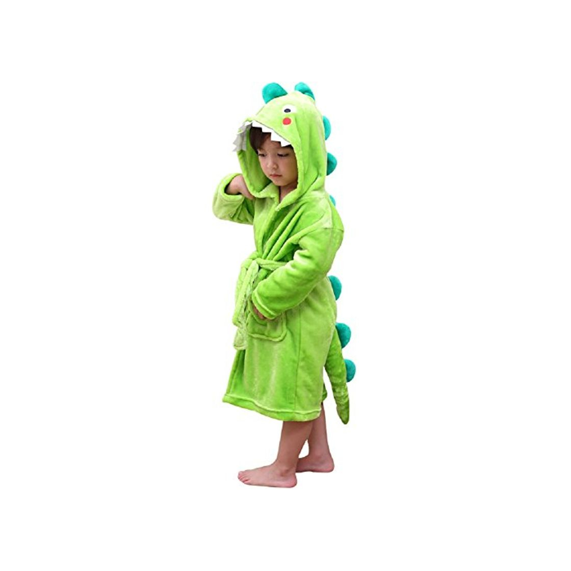 Producto Elefante Dinosaurio Albornoz Niño Bata Casa para Niños Albornoces Suave Gimnasio Piscina