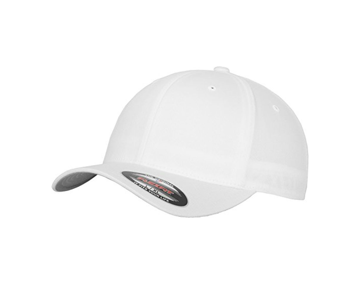 Social Flexfit 6277, Gorra Unisex, Blanco