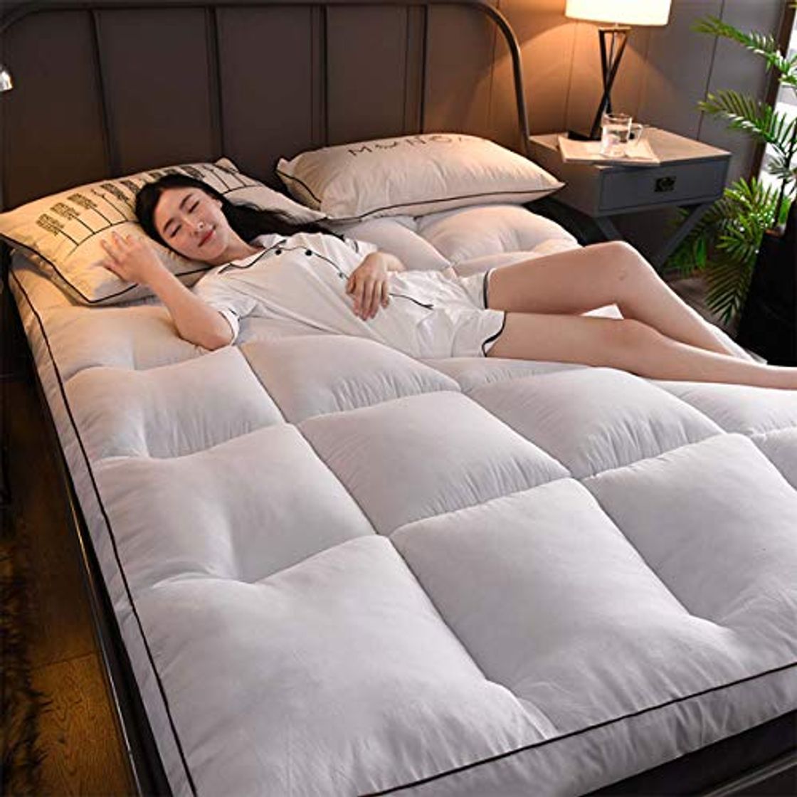 Social LYBFNN Tatami Ground Mat Futon Colchón Antideslizante Plegable Transpirable Soft Mat Colchón