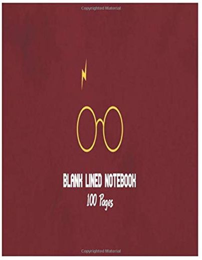 Harry Potter and the Order of the Phoenix A4 Blank Lined Notebook