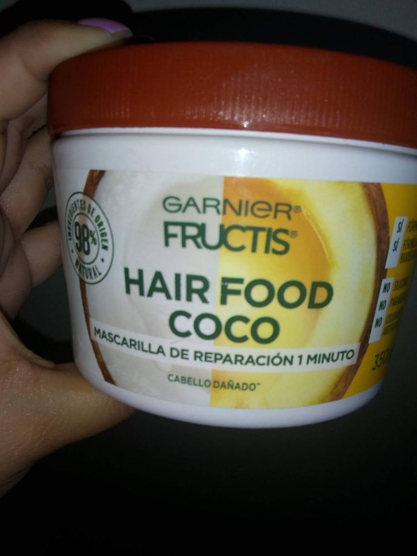 Belleza FRUCTIS Mascarilla Pelo Comida Macadamia Suavizante Jarrón Cuidado de la piel 390