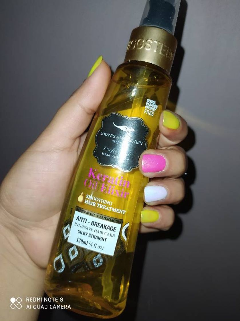 Producto Tratamiento capilar Ludwig & Wiggstein keratin oil elixir 